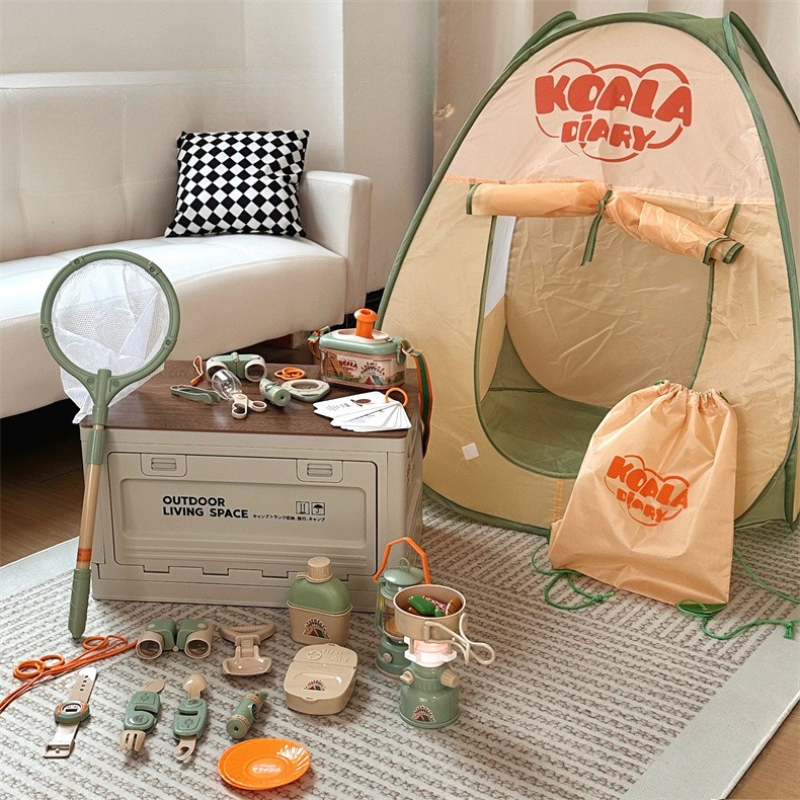 Camping Cooking Kids - Kids Camping Tents Picnic Real Cooking
