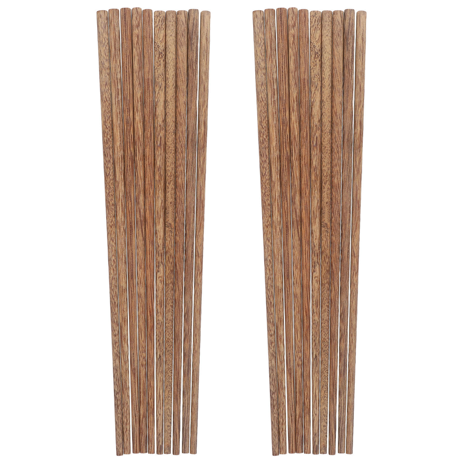 Camping Cooking Noodles - 20pcs Solid Wood Long Chopsticks 30Cm
