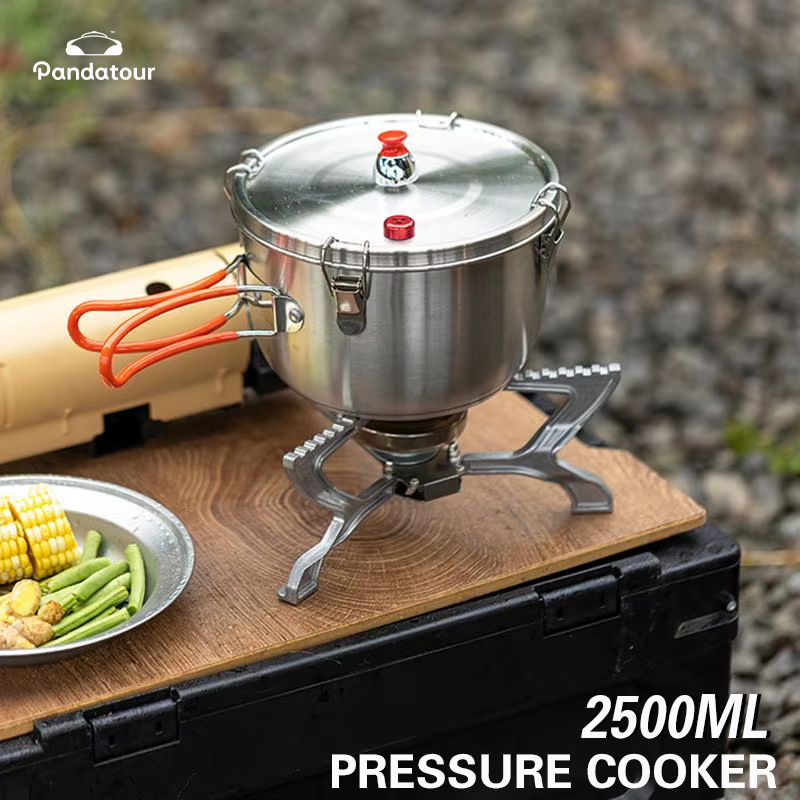 Camping Hiking Cooking - Pandatou Portable High Altitude Non-stick 304