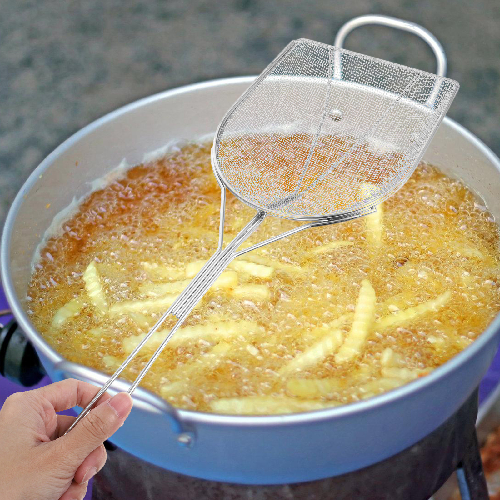 Camping Cooking Noodles - Stainless Steel Camping Cooking Utensil Fine