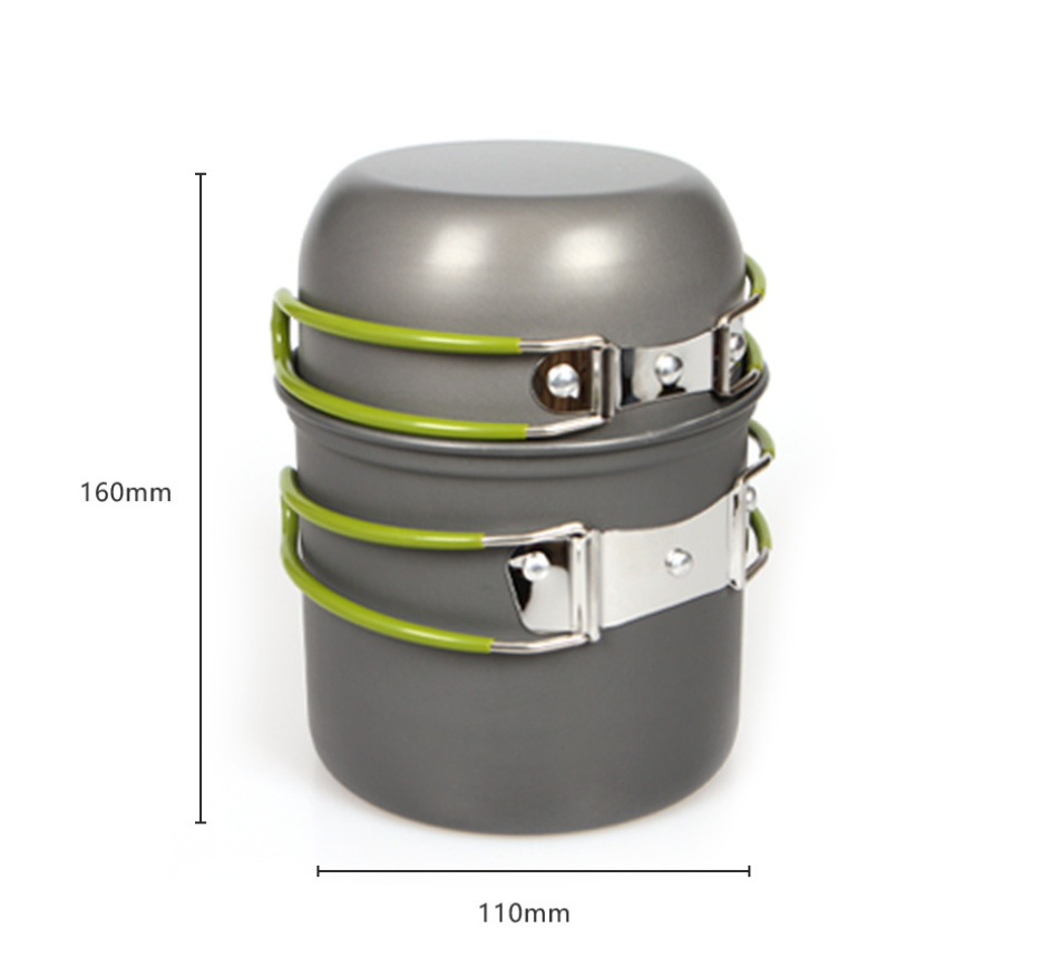 Ultralight Camping Pot Set: Ca - Camping Hiking Cooking ulasan dan harga