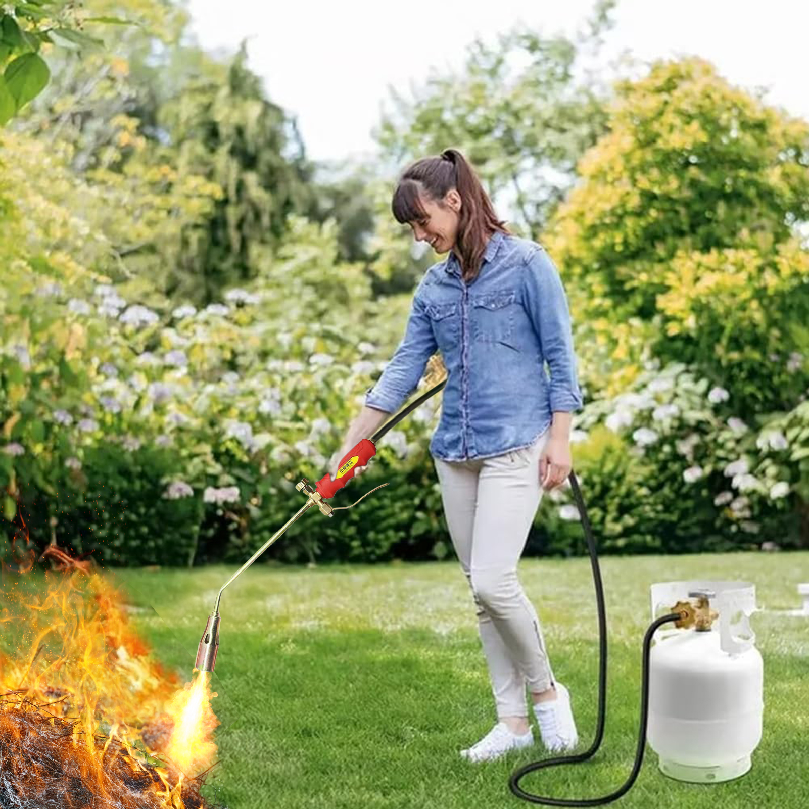 Outdoor Camping Burners Portab - Camping Hiking Cooking ulasan dan harga