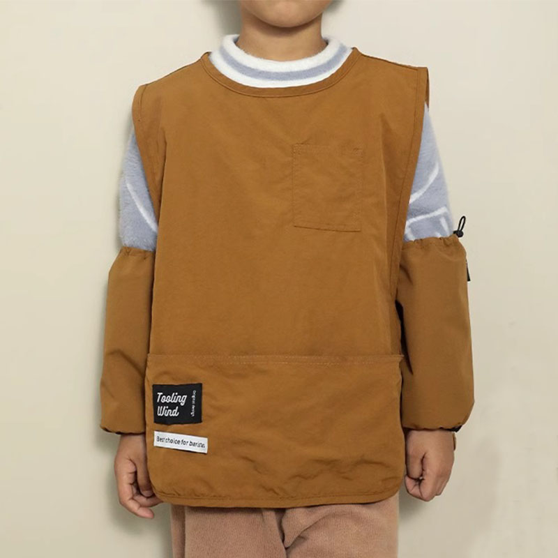 Oilproof Waterproof Kids Apron - Camping Cooking Kids ulasan dan harga