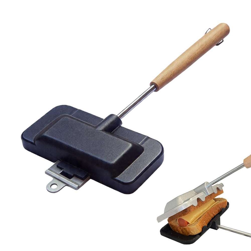 ANon-stick Aluminum Sandwich P - Camping Cooking Utensil Roll ulasan dan harga