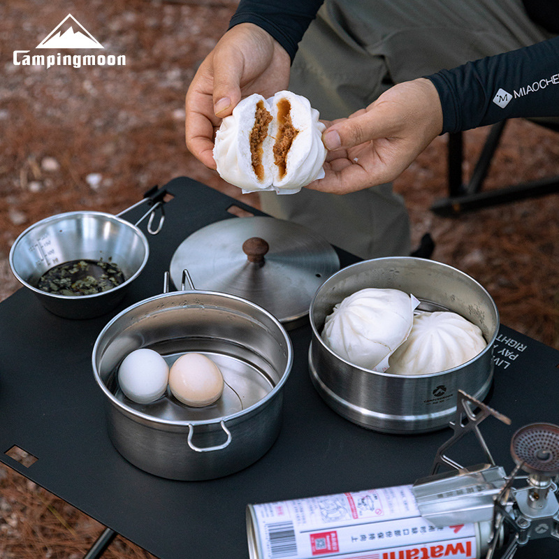CAMPINGMOON S371 Shera Pot for - Camping Cooking Noodles ulasan dan harga