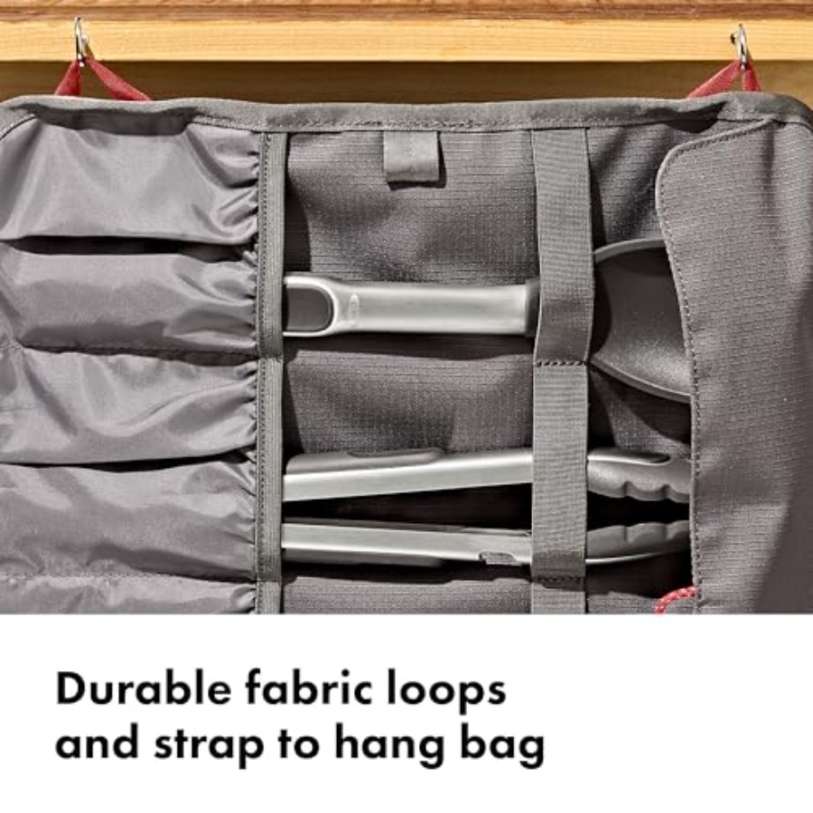 Outdoor Camp Kitchen Tool Roll - Camping Cooking Utensil Roll ulasan dan harga