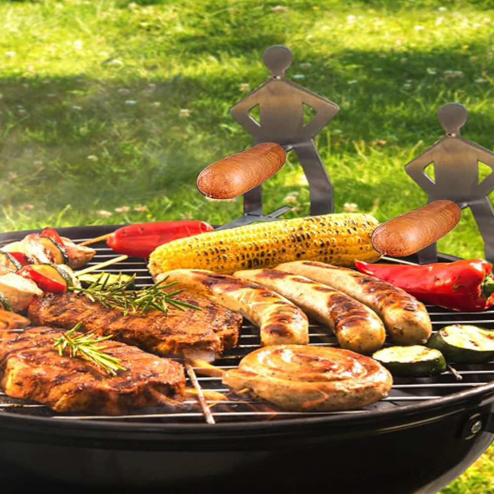 Stainless Steel BBQ Sausage Ho - Camping Cooking Bbq ulasan dan harga