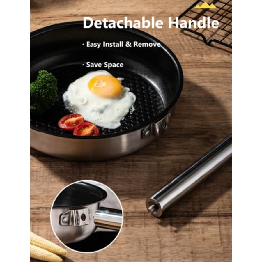 CampPro Camp Cooking Set for 4 - Camping Cooking Set Stainless Steel ulasan dan harga