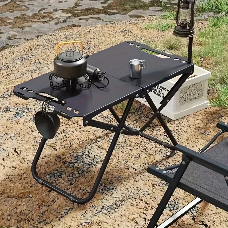 Portable Foldable Camping Tabl - Camping Cooking Table Foldable ulasan dan harga