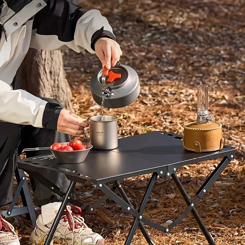 Portable Foldable Camping Tabl - Camping Cooking Table Foldable ulasan dan harga