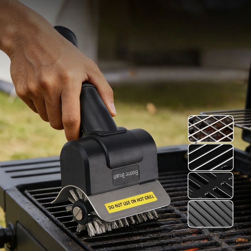 JUSTINLAU Electric Grill Brush - Camping Cooking Bbq ulasan dan harga