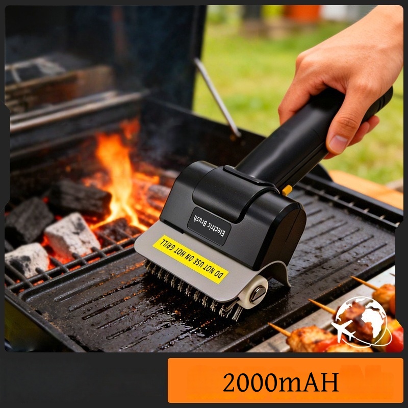 JUSTINLAU Electric Grill Brush - Camping Cooking Bbq ulasan dan harga