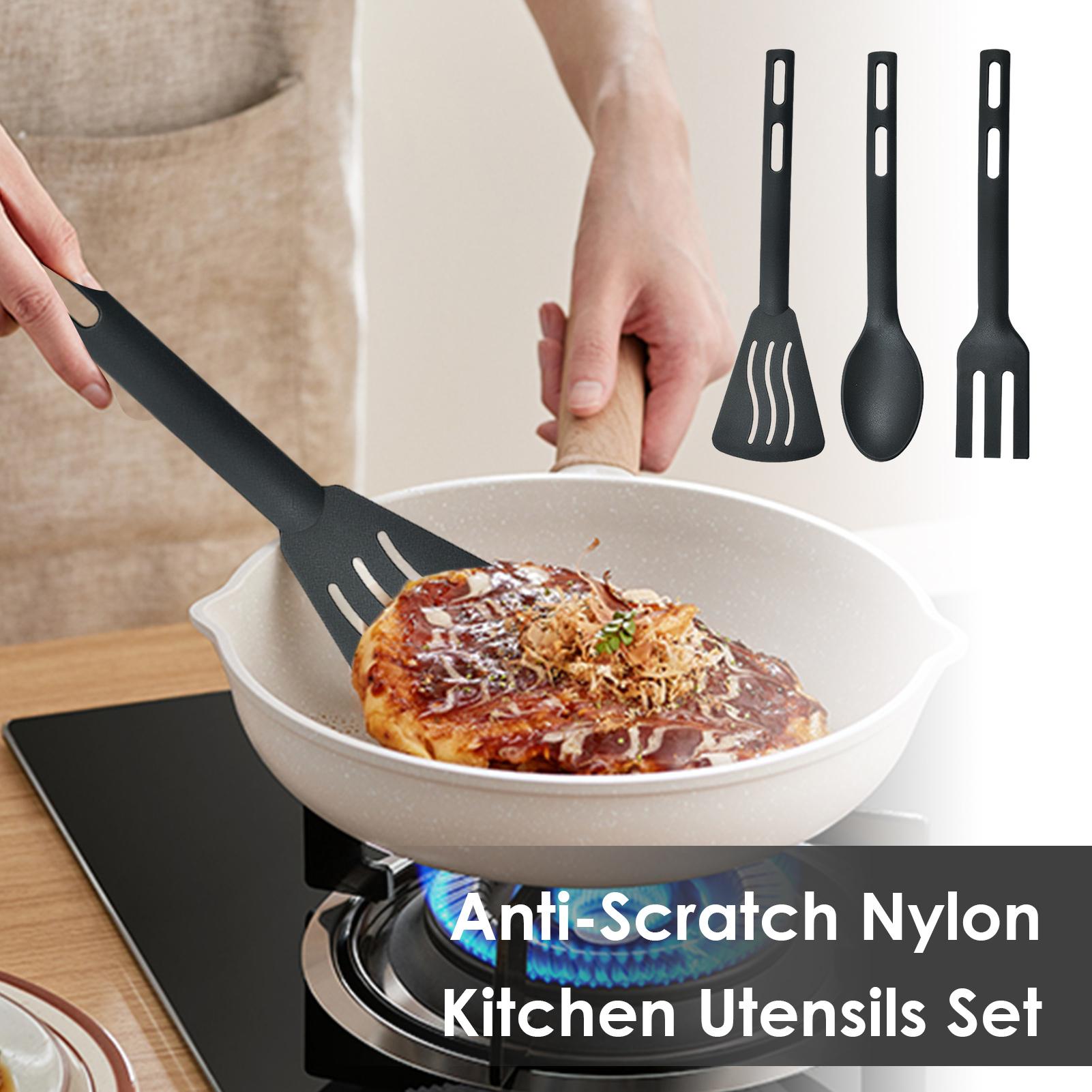 3PCS Mini Nylon Kitchen Utensi - Camping Cooking Kids ulasan dan harga
