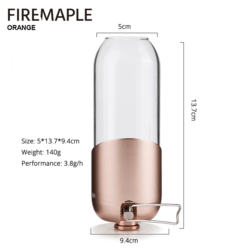 Fire Maple Orange Gas Lantern  - Camping Cooking Light ulasan dan harga