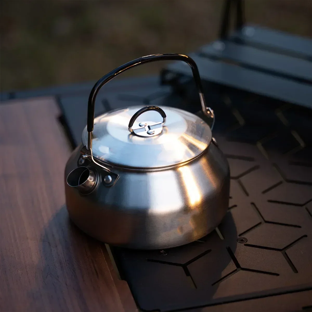 Stainless Steel Kettle 0.8L Po - Camping Cooking Pot Stainless Steel ulasan dan harga