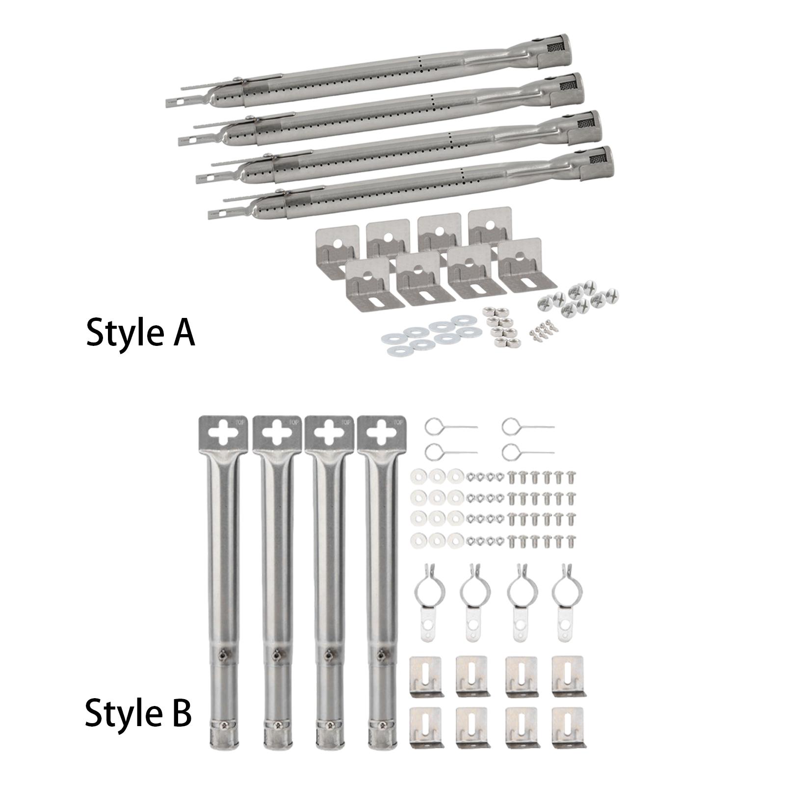 4 Pieces Gas Grill Tube Burner - Camping Cooking Youtube ulasan dan harga