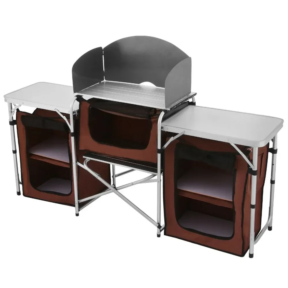 Hot Sales Wholesale Garden Kit - Camping Cooking Table Foldable ulasan dan harga