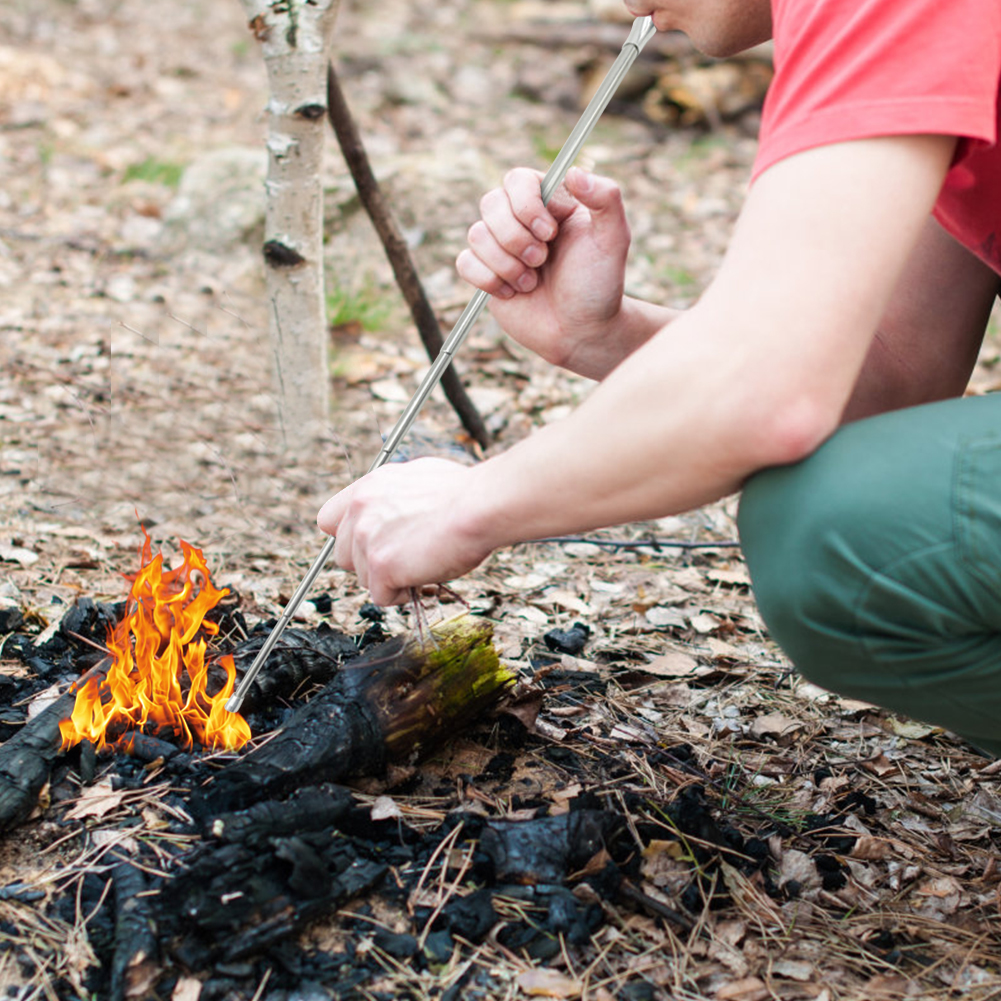 Cooking Blow Fire Tube Portabl - Camping Cooking Youtube ulasan dan harga