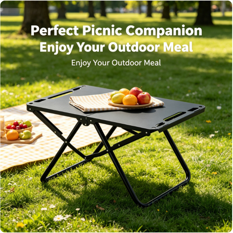 Foldable Lightweight Outdoor P - Camping Cooking Table Foldable ulasan dan harga