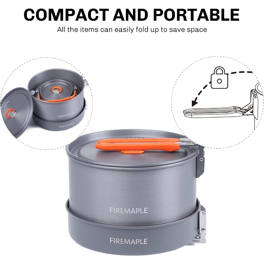 Fire-Maple Feast 4 Piece Campi - Camping Hiking Cooking ulasan dan harga