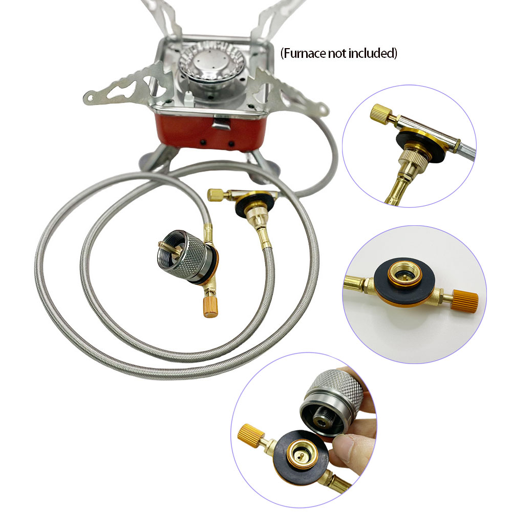 1Set Outdoor Camping Gas Stove - Camping Cooking Youtube ulasan dan harga