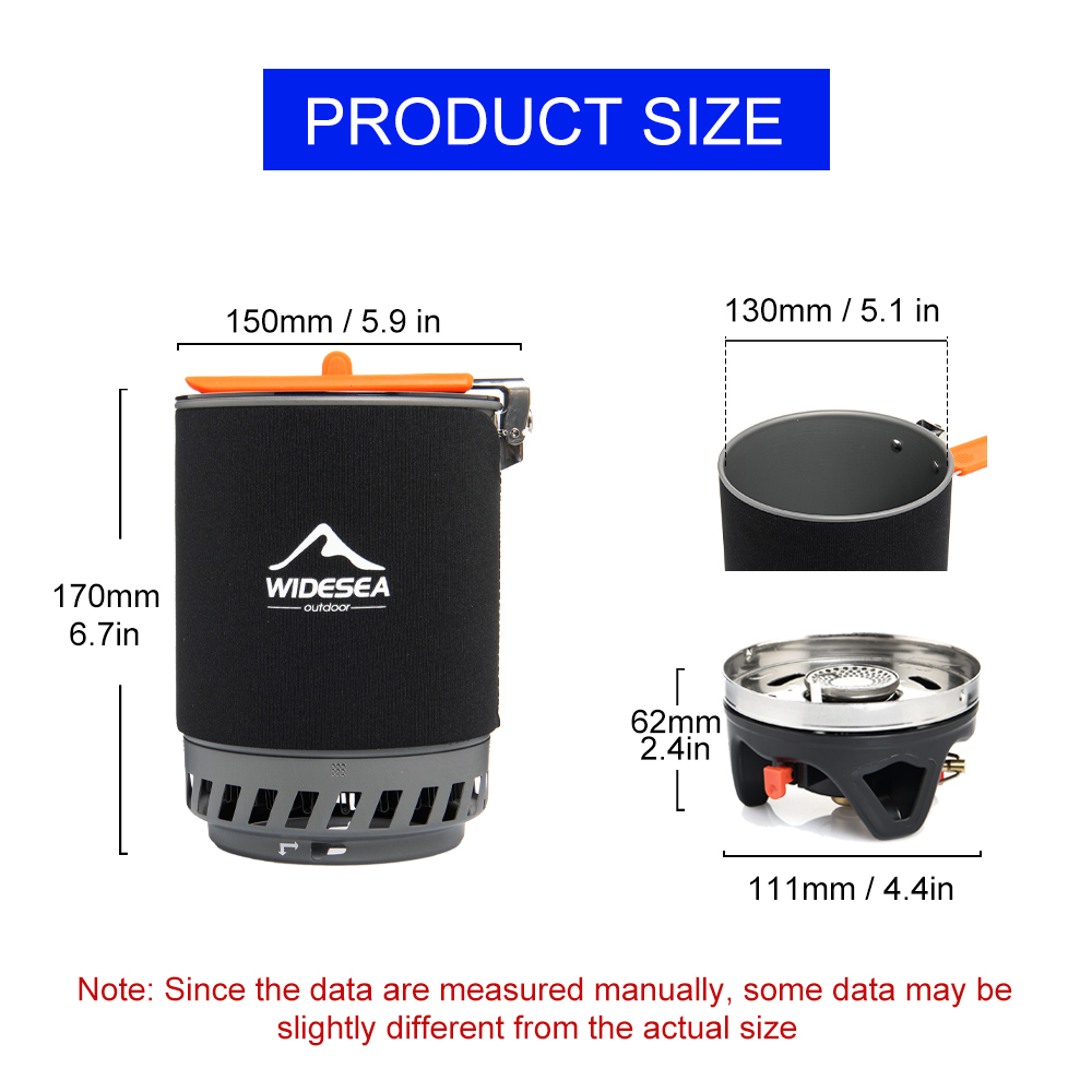 Widesea Camping Cooking System - Camping Cooking Light ulasan dan harga