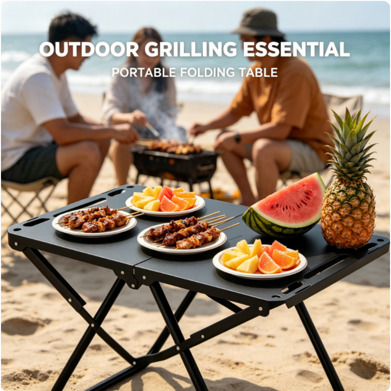 Lightweight Folding Camping Ta - Camping Cooking Table Foldable ulasan dan harga