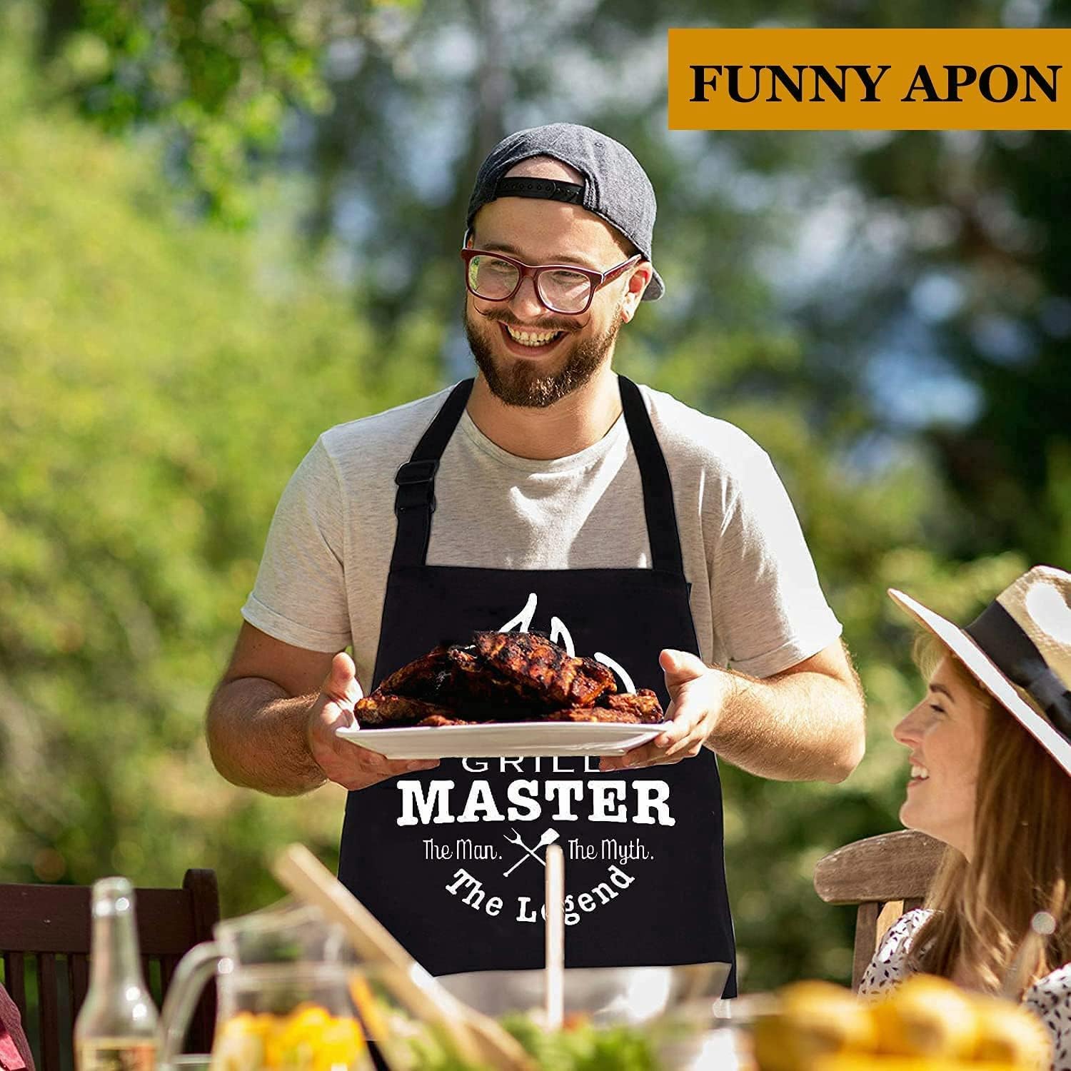 Grill Set with Apron for Men,  - Camping Cooking Bbq ulasan dan harga