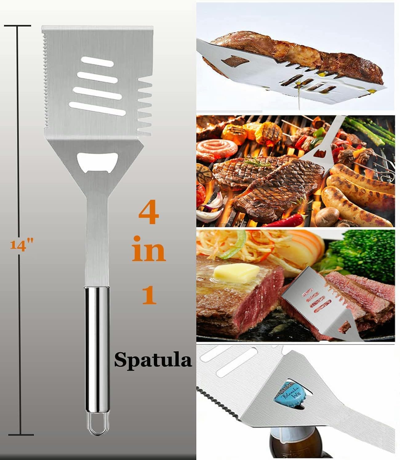 Grill Set with Apron for Men,  - Camping Cooking Bbq ulasan dan harga