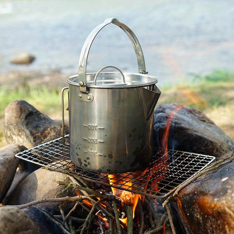 1PC Compact and Portable 1.2L  - Camping Cooking Dishes ulasan dan harga