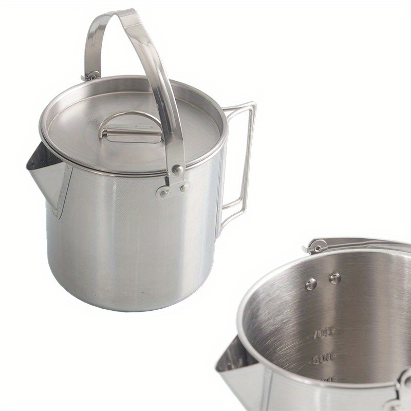 1PC Compact and Portable 1.2L  - Camping Cooking Dishes ulasan dan harga