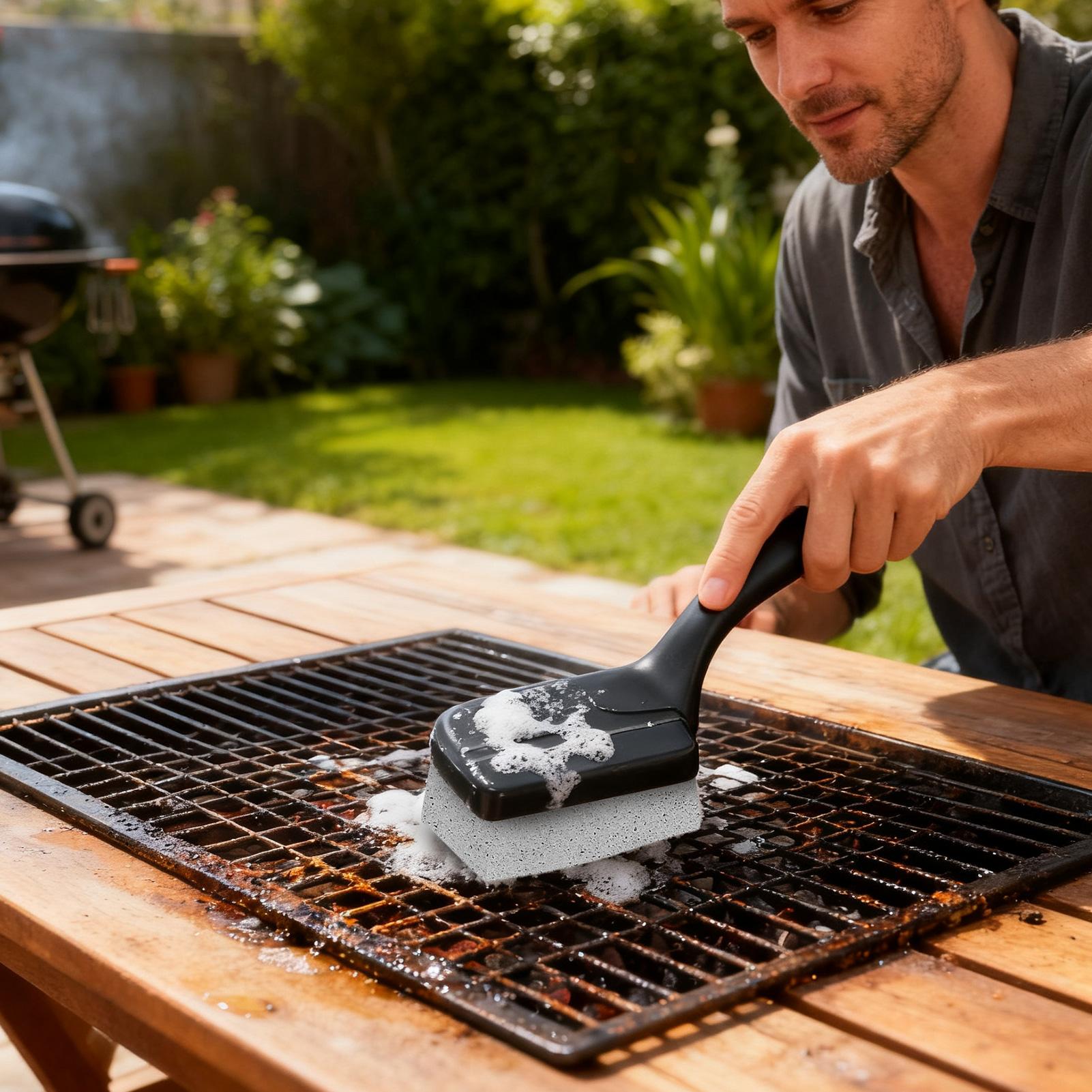 NEW Heavy Duty BBQ Grill Brush - Camping Cooking Bbq ulasan dan harga