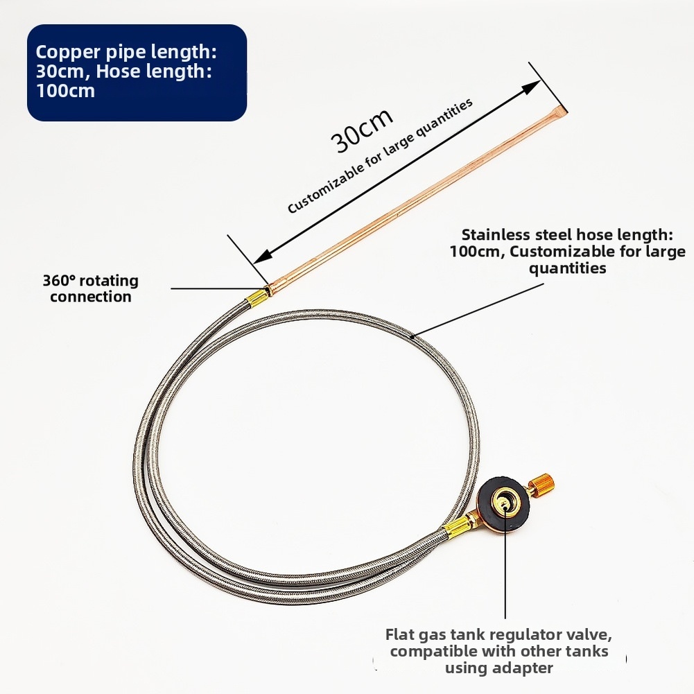 Copper Tube Handheld Fire Star - Camping Cooking Youtube ulasan dan harga