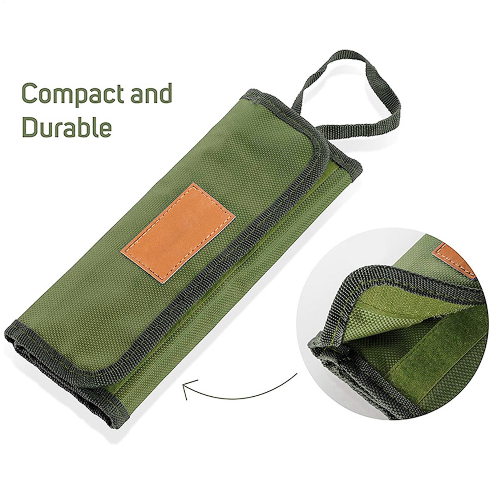Camping Cutlery Roll Pack Cuis - Camping Cooking Utensil Roll ulasan dan harga