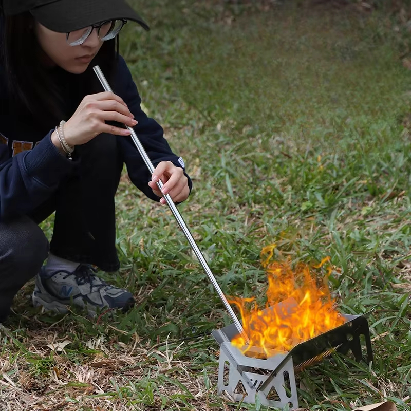 Outdoor Camping Blow Fire Tube - Camping Cooking Youtube ulasan dan harga