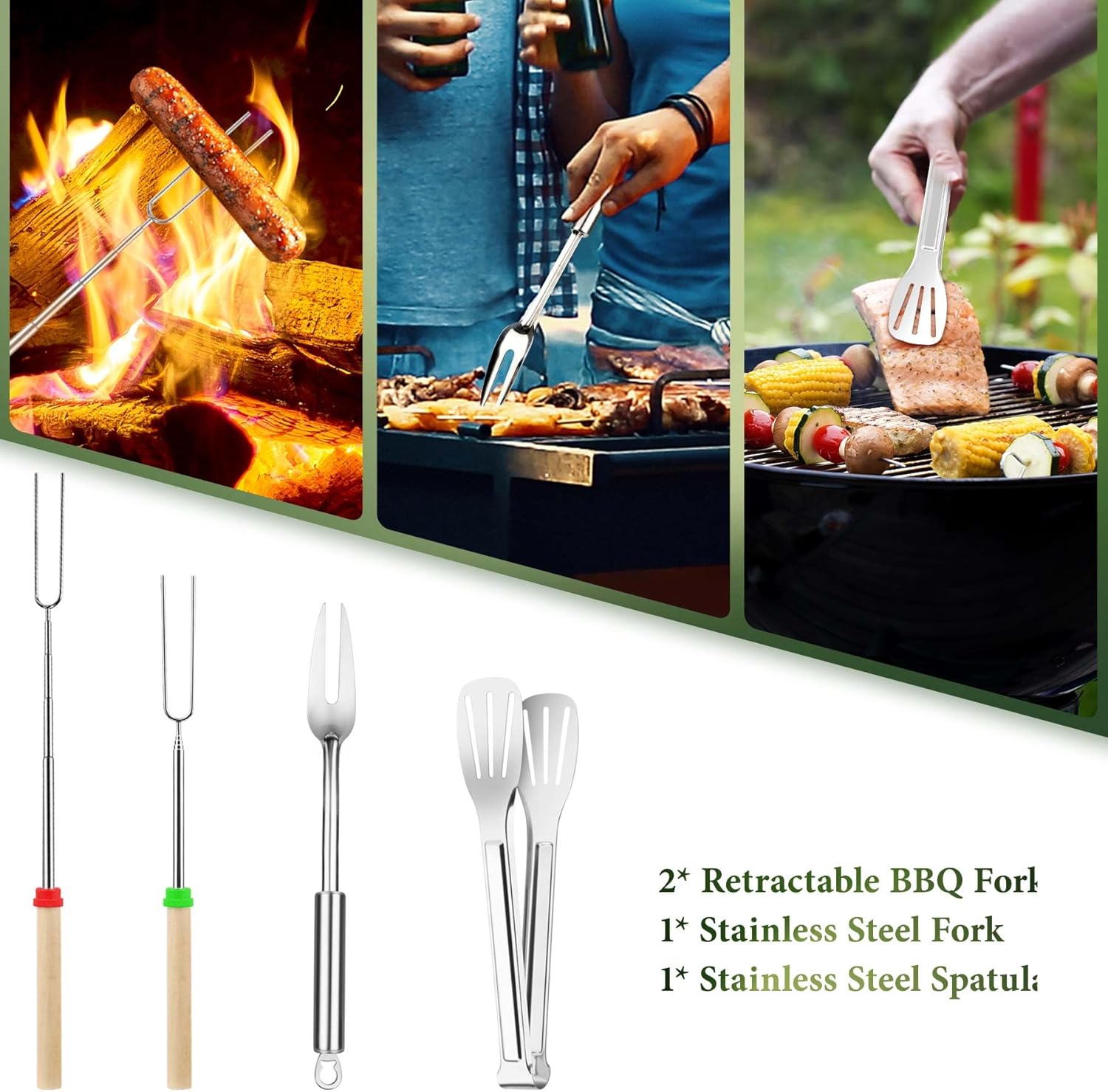 Camping Cooking Utensils Set,  - Camping Cooking Set Stainless Steel ulasan dan harga