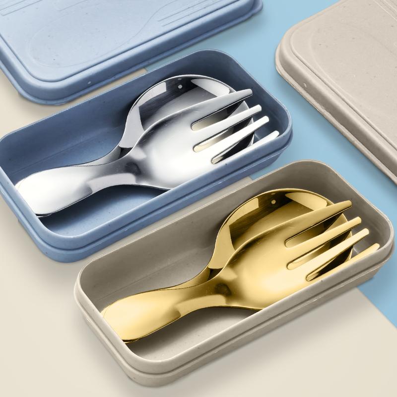 Stainless Steel Tableware Set  - Camping Hiking Cooking ulasan dan harga