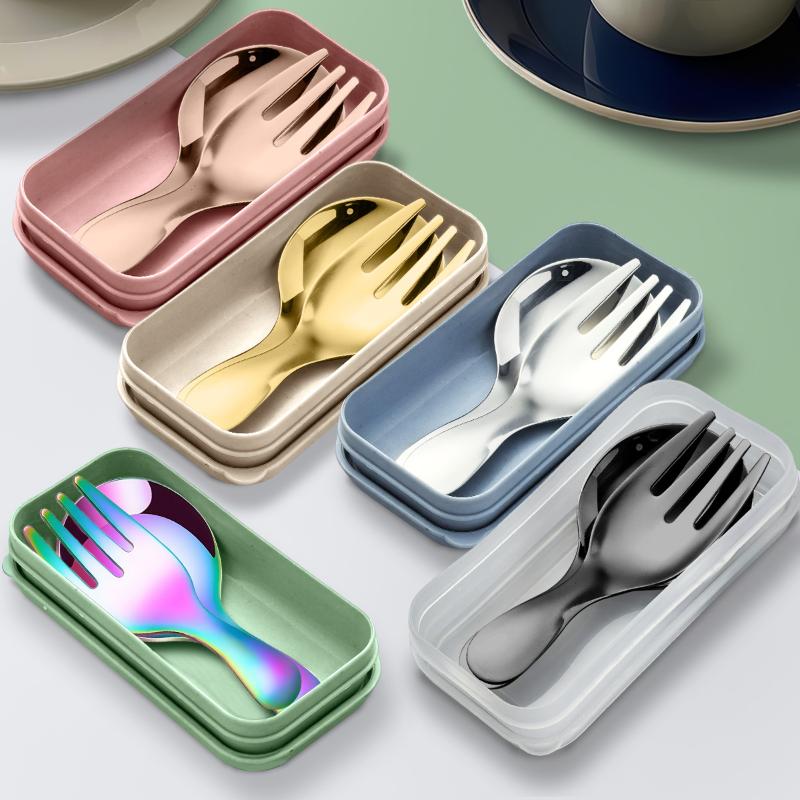 Stainless Steel Tableware Set  - Camping Hiking Cooking ulasan dan harga