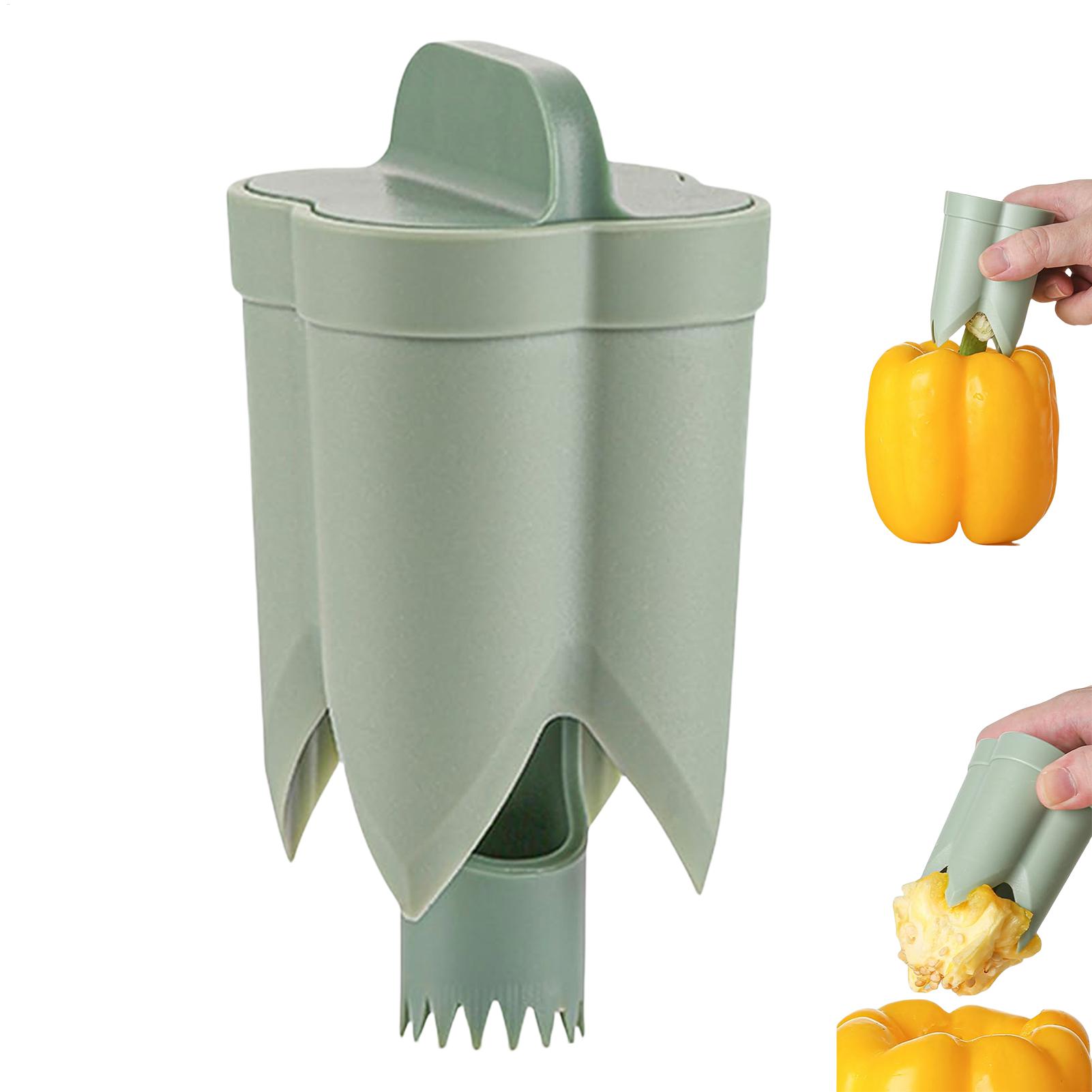 Pepper Core Remover 2 In 1 Bel - Camping Cooking Vegetables ulasan dan harga