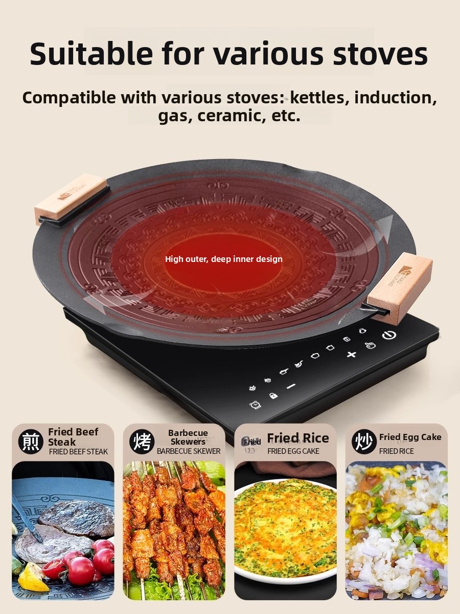 Portable Induction BBQ Grill S - Camping Cooking Bbq ulasan dan harga