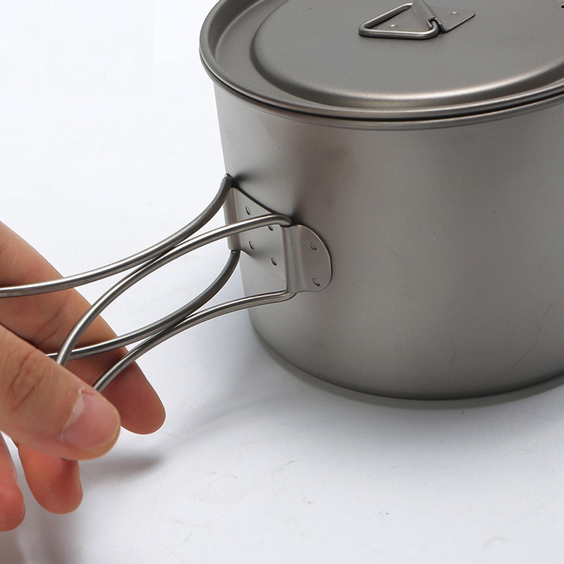 Outdoor Picnic Titanium Cookin - Camping Cooking Set Stainless Steel ulasan dan harga