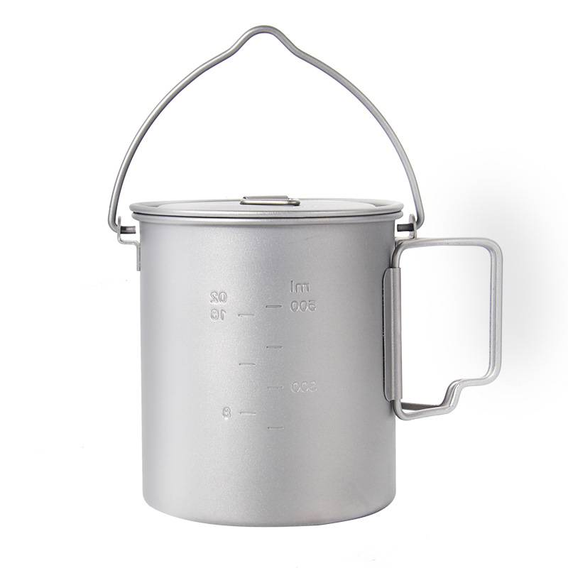 Outdoor Picnic Titanium Cookin - Camping Cooking Set Stainless Steel ulasan dan harga