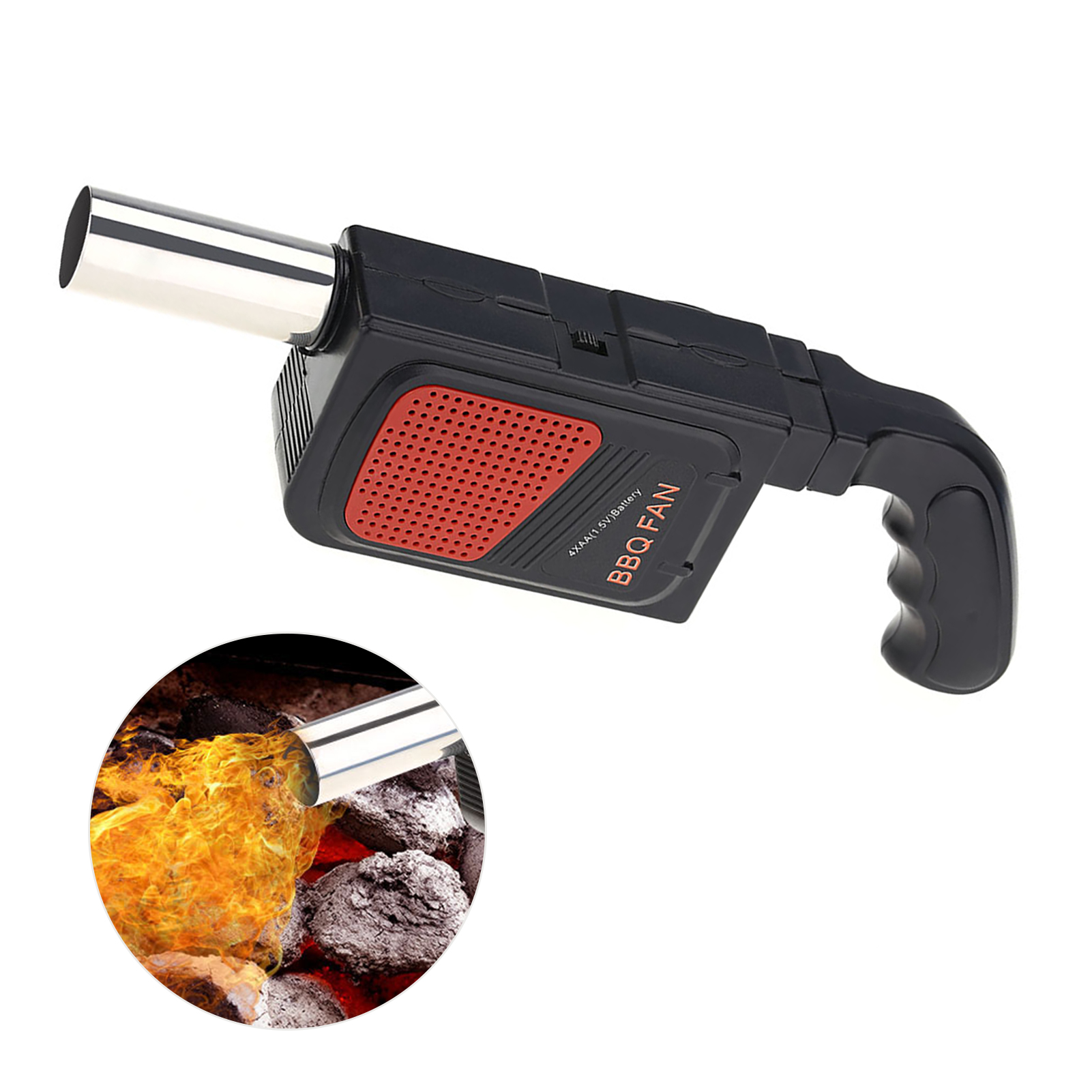 Handheld Electric BBQ Fan Air  - Camping Hiking Cooking ulasan dan harga