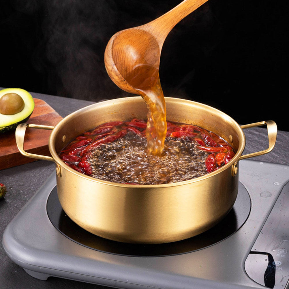 Stainless Steel Ramen Pot with - Camping Cooking Noodles ulasan dan harga