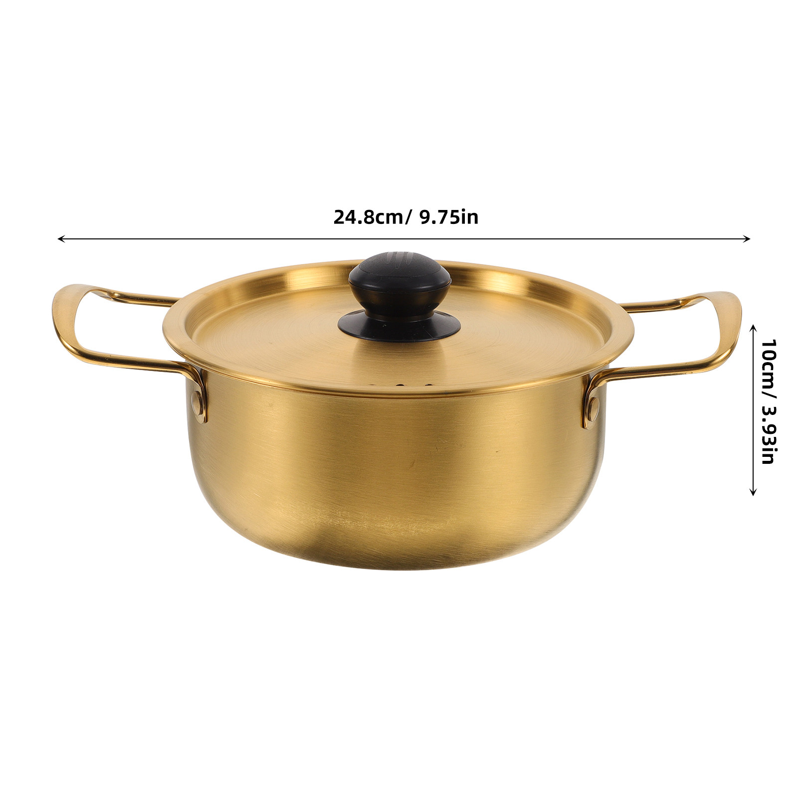 Stainless Steel Ramen Pot with - Camping Cooking Noodles ulasan dan harga