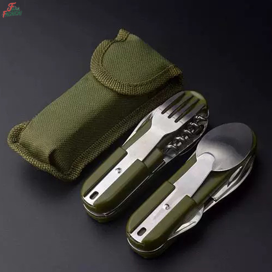 Camping Gear Portable Portable - Camping Cooking Set Stainless Steel ulasan dan harga