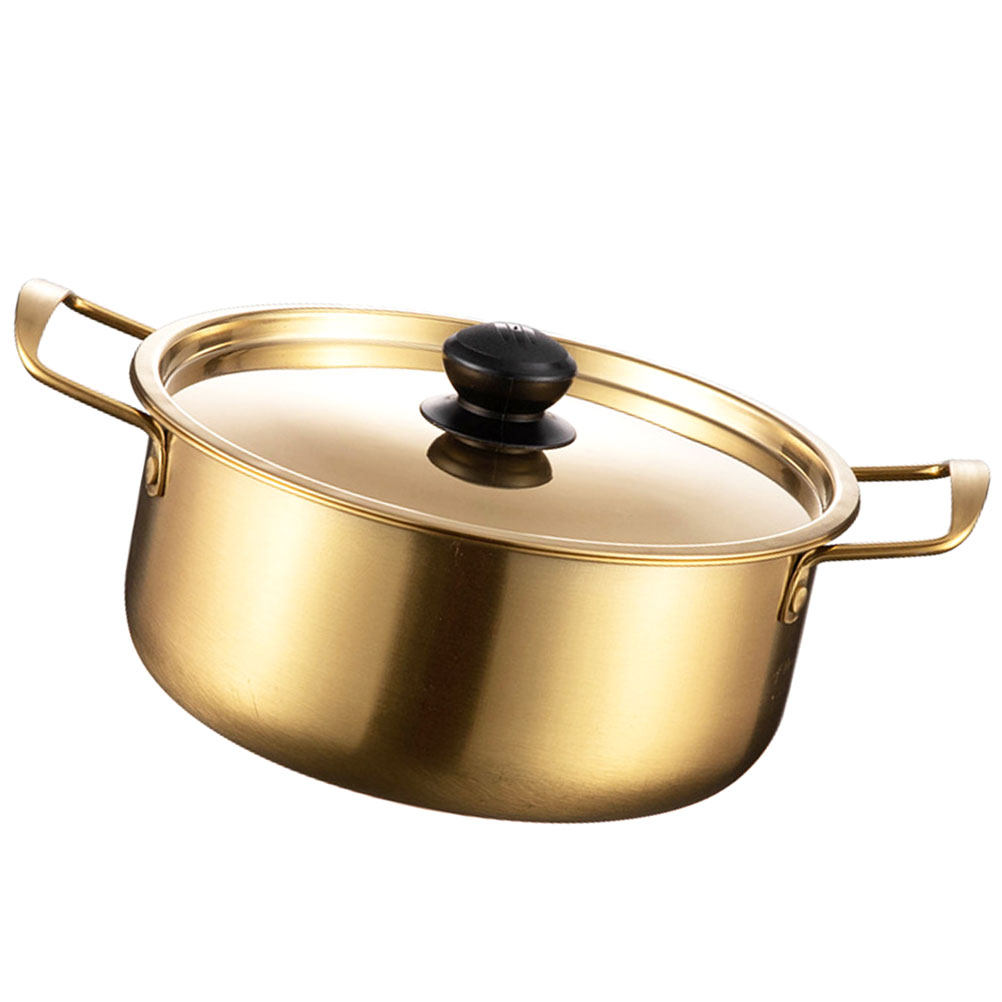 Stainless Steel Ramen Pot with - Camping Hiking Cooking ulasan dan harga