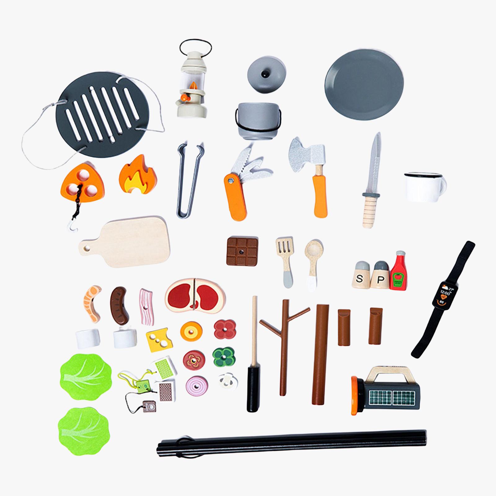 Simulation Camping Toys Set Ea - Camping Cooking Kids ulasan dan harga