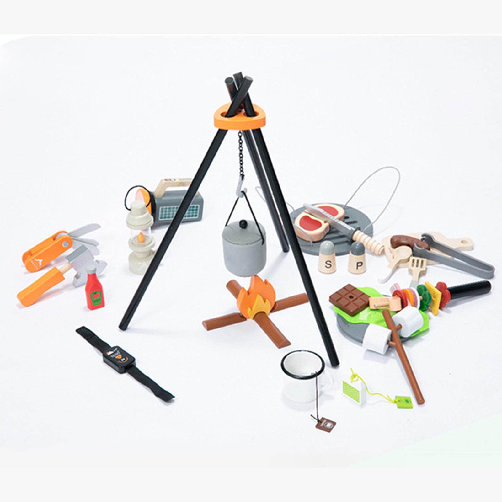 Simulation Camping Toys Set Ea - Camping Cooking Kids ulasan dan harga