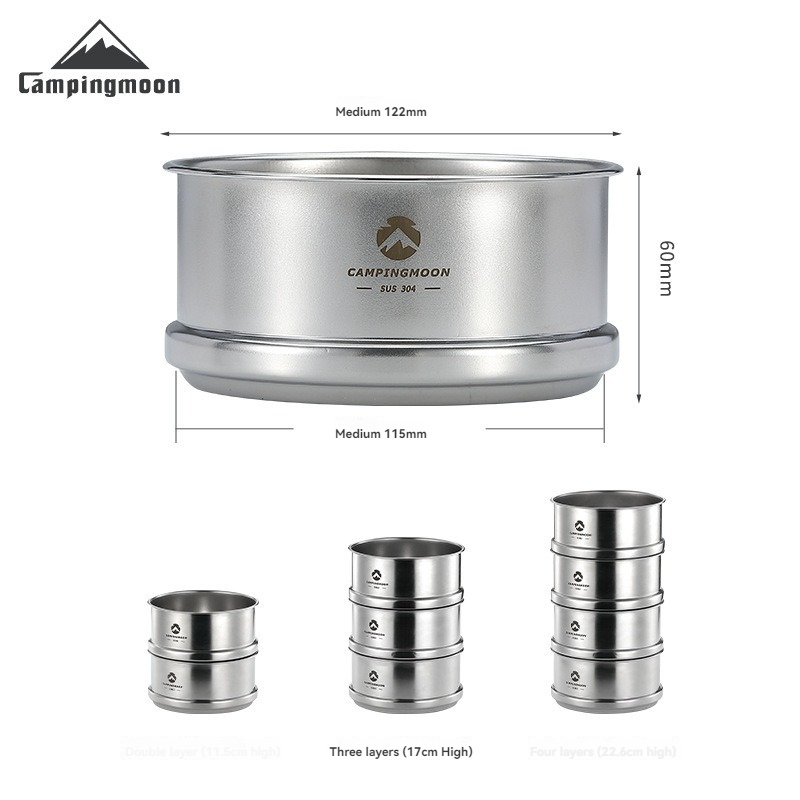CAMPINGMOON Outdoor Camping Pi - Camping Cooking Dishes ulasan dan harga